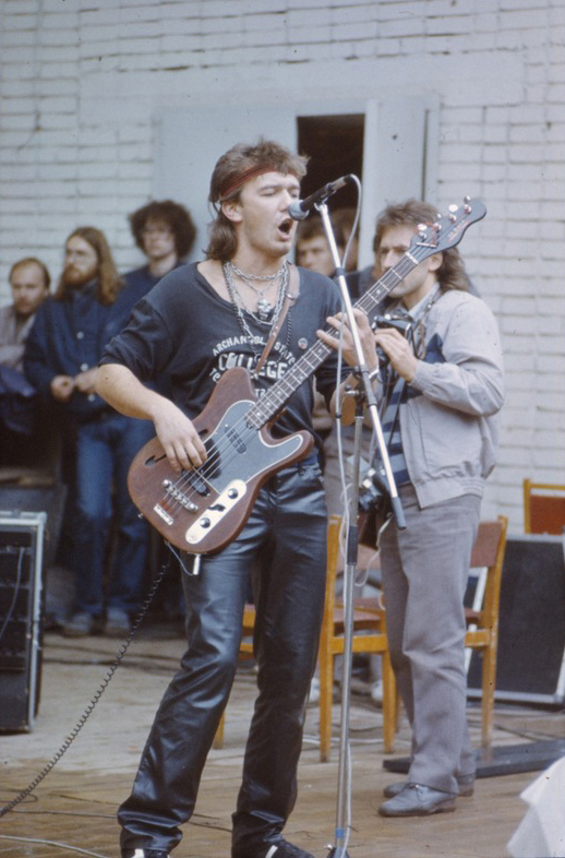 Концерт «Облачного Края». Подольск, 1987