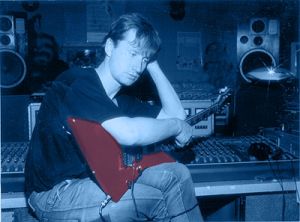 Сергей Богаев в студии Андрея тропилло. 2004. Сергей Богаев в студии. 2004.